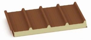 Marcegaglia Утепленные панели из минеральной ваты для кровли