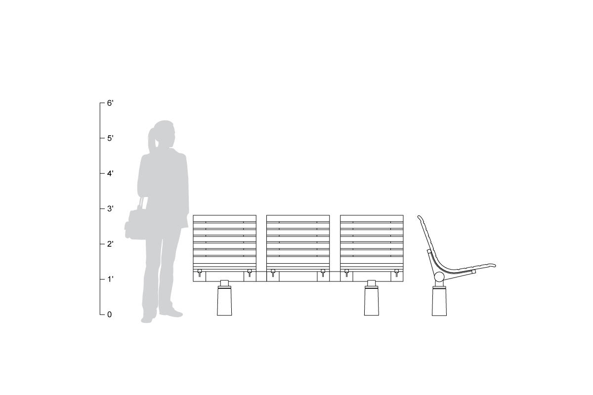 FSRT79 Система сидений tecno rs  Forms-surfaces  - Вид №11