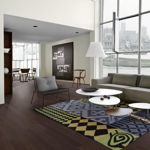 Паркетная доска Kahrs Дуб Кофе Линнея 2600200561 - Вид №3