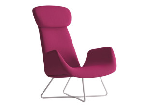 Кресло с подголовником и подлокотниками