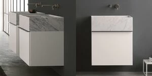 Toscoquattro Тумба под раковину 60 см PIANO белая матов.