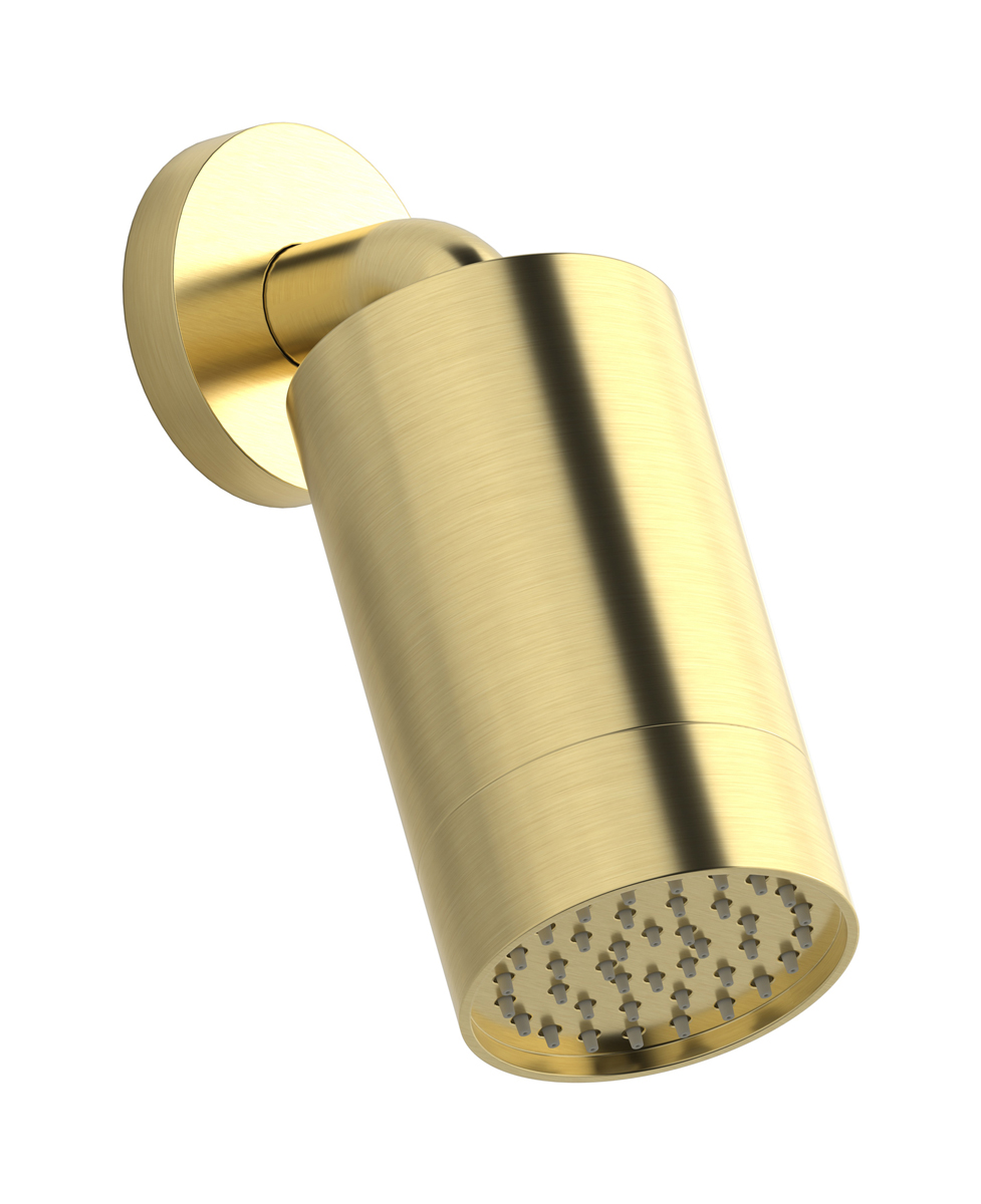 Верхний душ с Кронштейн для душа WE ARE IB id085cf_1 Brushed Pale Gold Spot