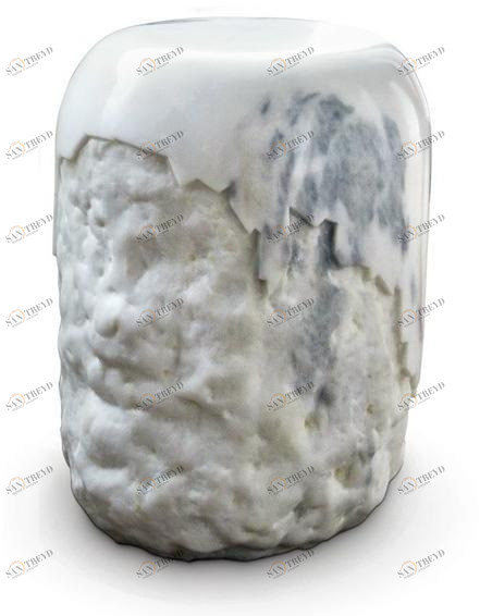 BRABBU Низкий табурет из каррарского мрамора sun-id-1451034