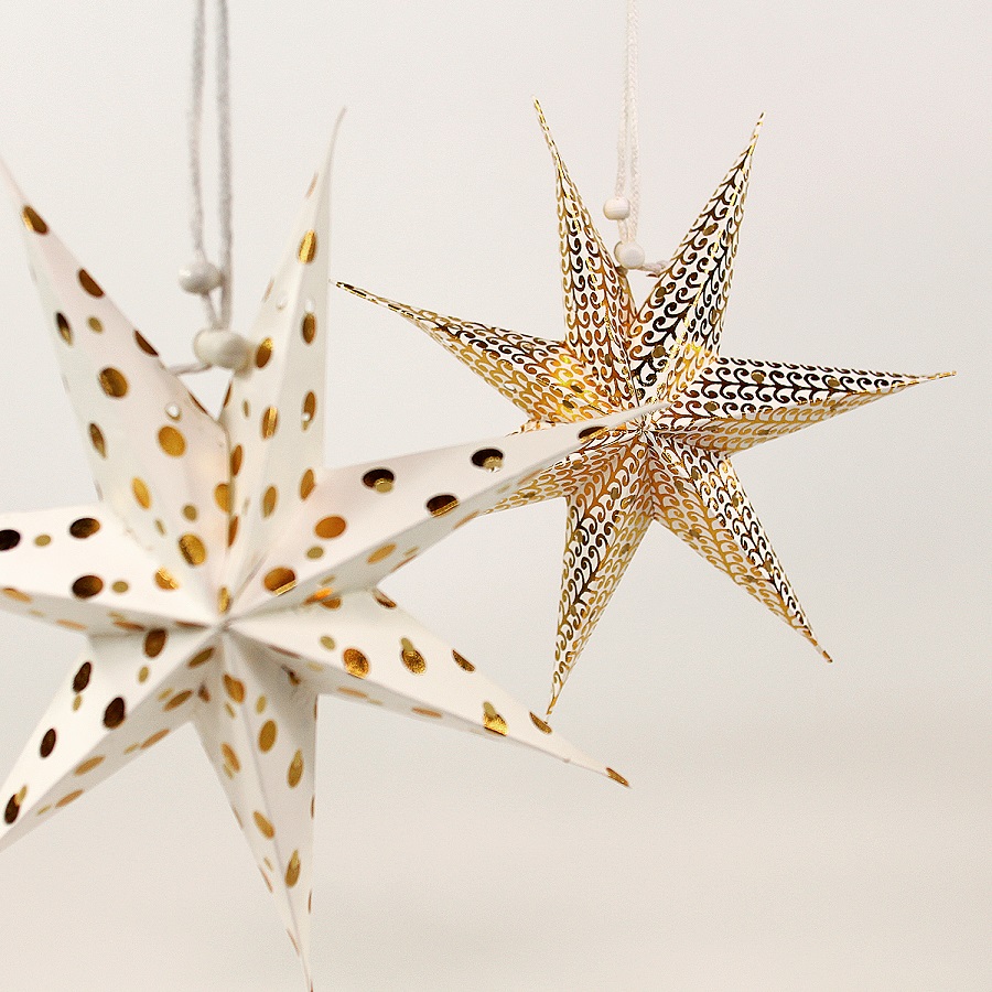Набор декоративных елочных украшений Stars, 6 шт Enjoyme ENNY0068 - Вид №3