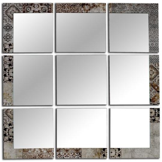 MOMENTI Модульное зеркало из алюминия Crazy home furniture sun-id-1447656 - Вид №1