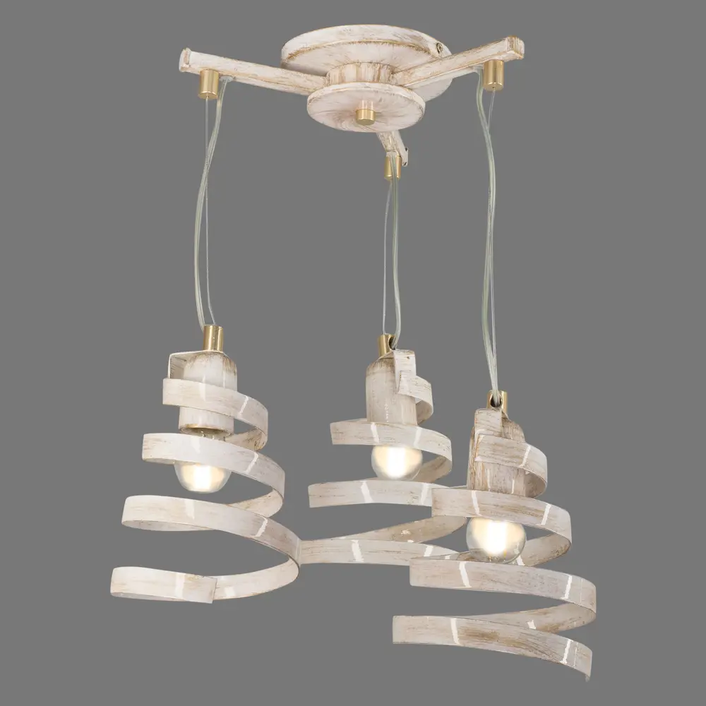 Люстра подвесная Алькор 12 м² цвет антик золото СВЕТУС STLM-2195617 - Вид №3