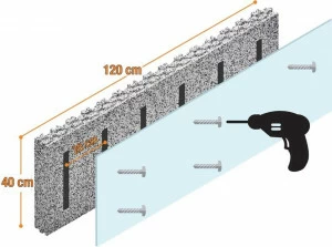PONTAROLO Внутренний утеплитель со структурой гипсокартона