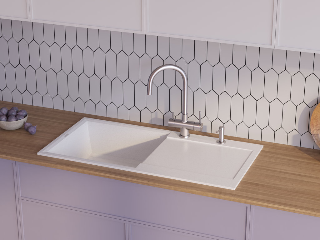 Смеситель для кухни Akita OMOIKIRI 4994086 - Вид №3