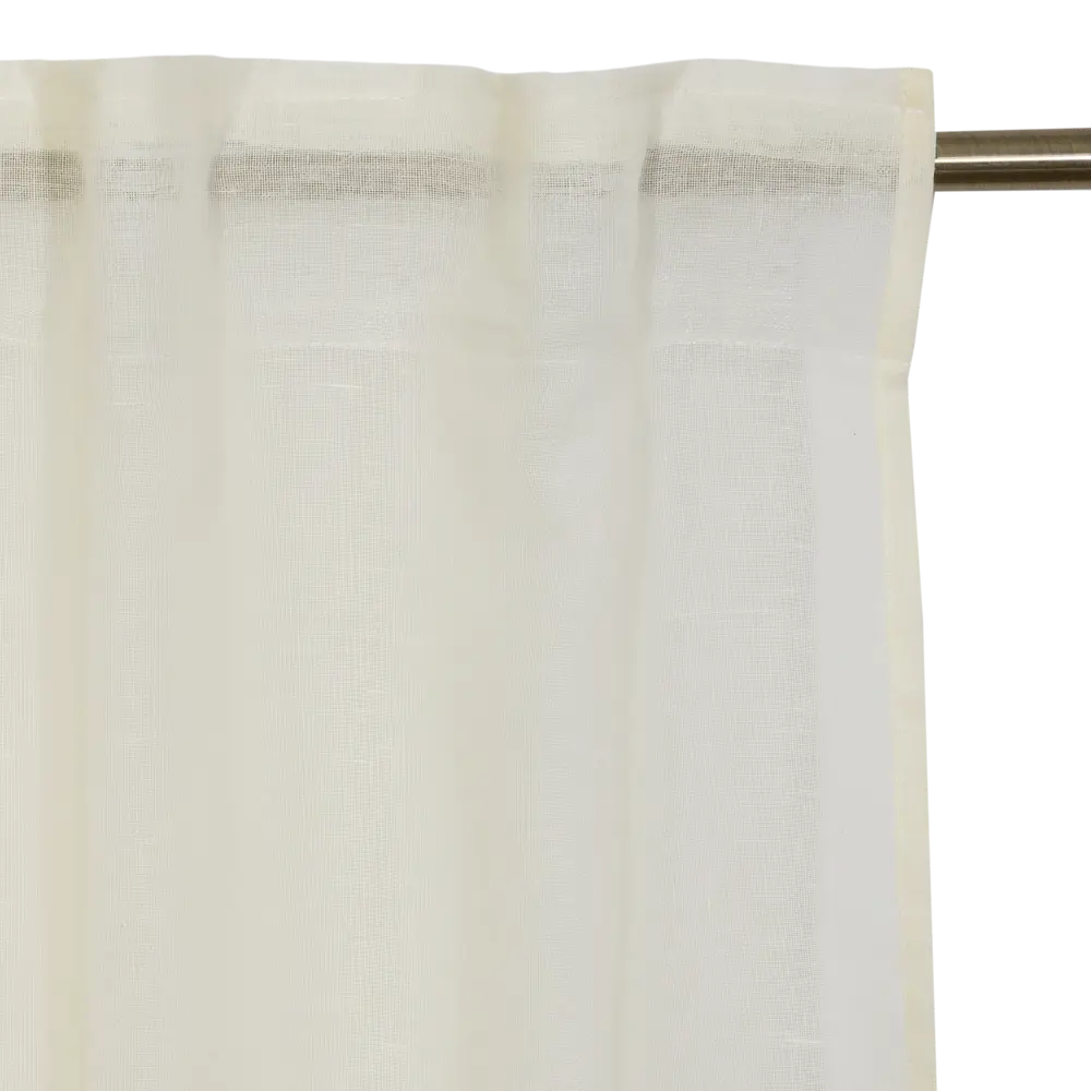 Тюль на ленте «Abby Cream», 300х280 см, однотон 82124351 STLM-2192269 INSPIRE  - Вид №4