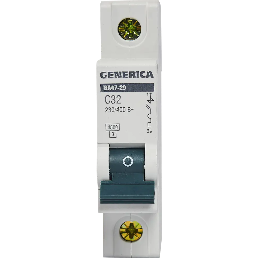 Автоматический выключатель Generica ВА47-29 32А для защиты сети 84798299 STLM-0055295 - Вид №1