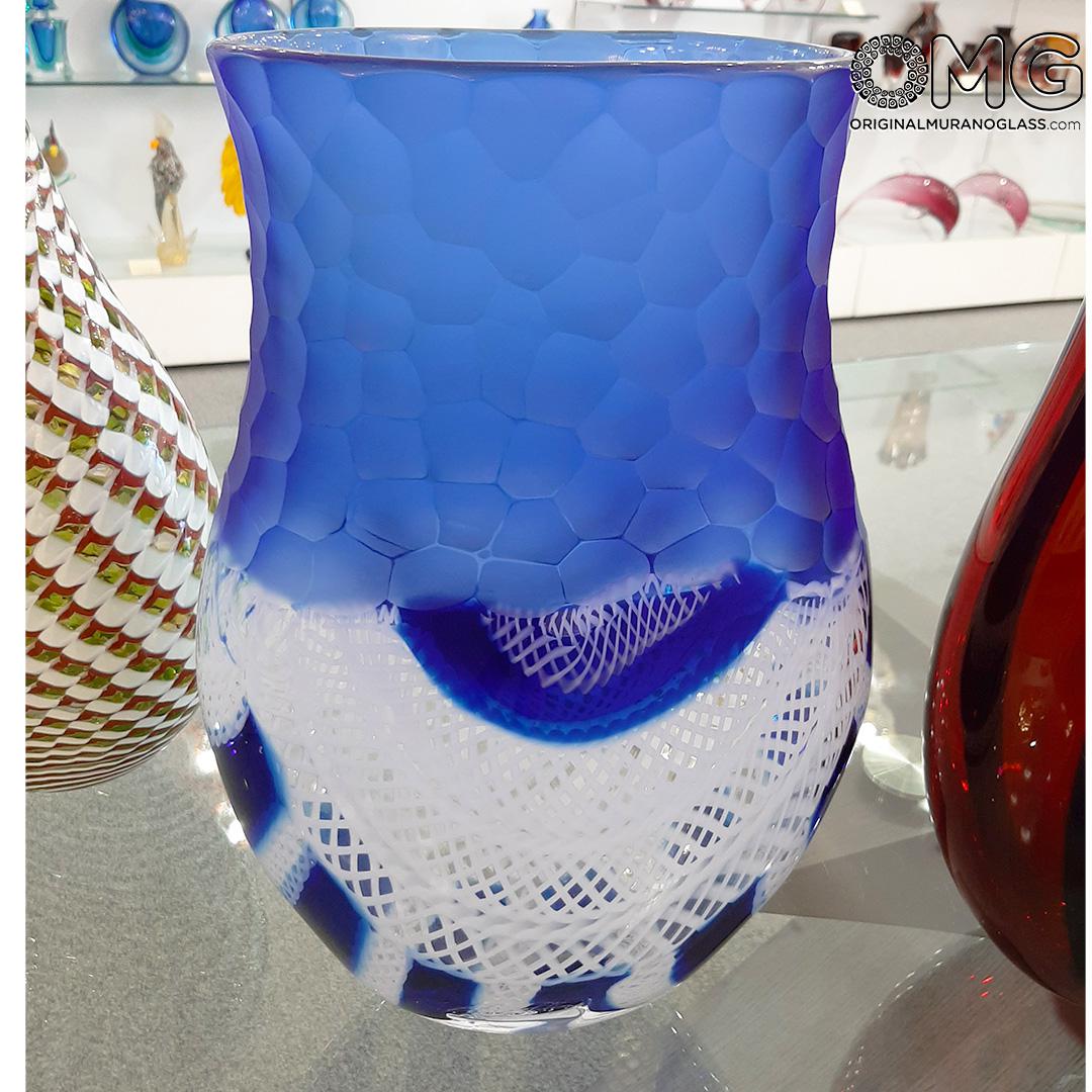 4680 ORIGINALMURANOGLASS Ваза Баттерфлай - Афро Челотто - муранское стекло OMG 13 см  - Вид №1