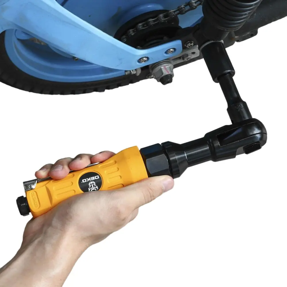 Трещотка пневматическая Deko Set 3 DKPT03, 81 Нм, с набором насадок, 15 предметов STLM-2157108 - Вид №4