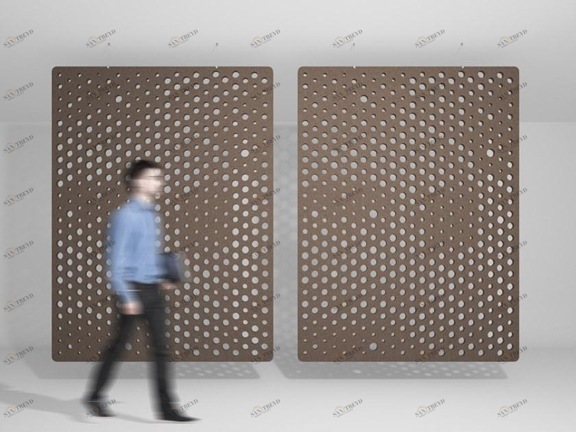 IMPACT ACOUSTIC® Звукопоглощающая подвесная офисная перегородка из пластика sun-id-1396571