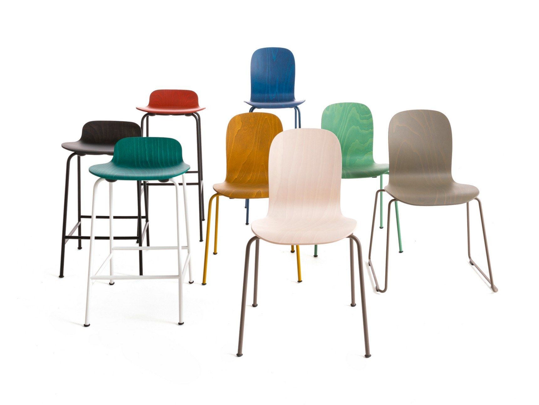 Многослойный штабелируемый стул CAPPELLINI Tate Color ARCH-00067113 - Вид №3