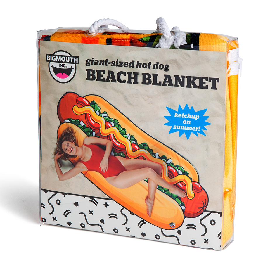 BMBT-0005 Покрывало пляжное , hot dog BigMouth  - Вид №3