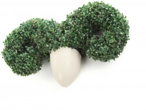 2000000062990 Настенная ваза с каркасом для плетения menagerie ram Kenneth cobonpue