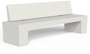 Bellitalia Реконструированная каменная скамья со спинкой Venezia