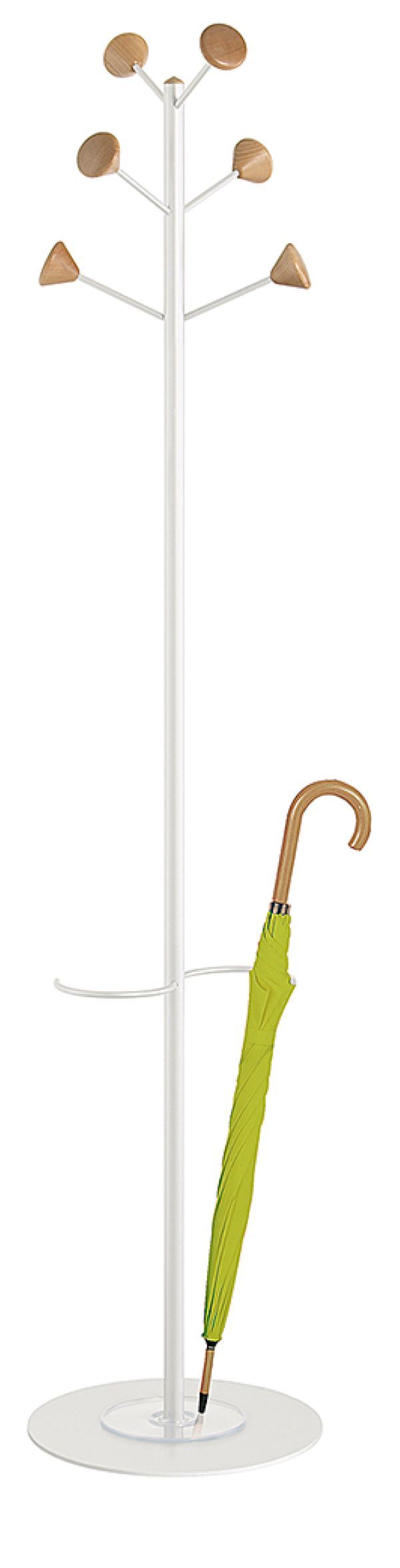 Стальная и деревянная напольная вешалка Manade Oléa ARCH-00000015 - Вид №4