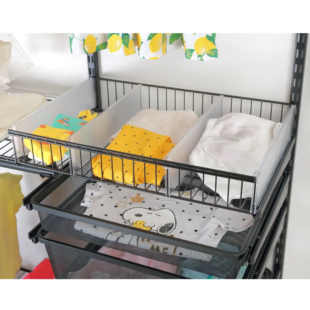 Проволочная полка-корзина НСХ с защитным бортиком для гостиной 82482711 STLM-0028080 - Вид №7