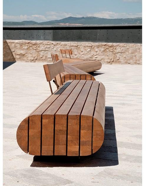 CYRIA Скамья со спинкой Migration sun-id-1479376 - Вид №3