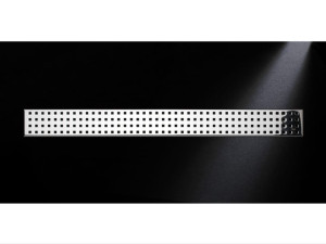 Слив для душа из полированной стали