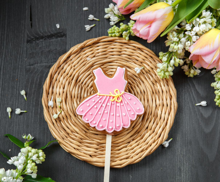 9655 Пряник Платье принцессы Вкусляндия 