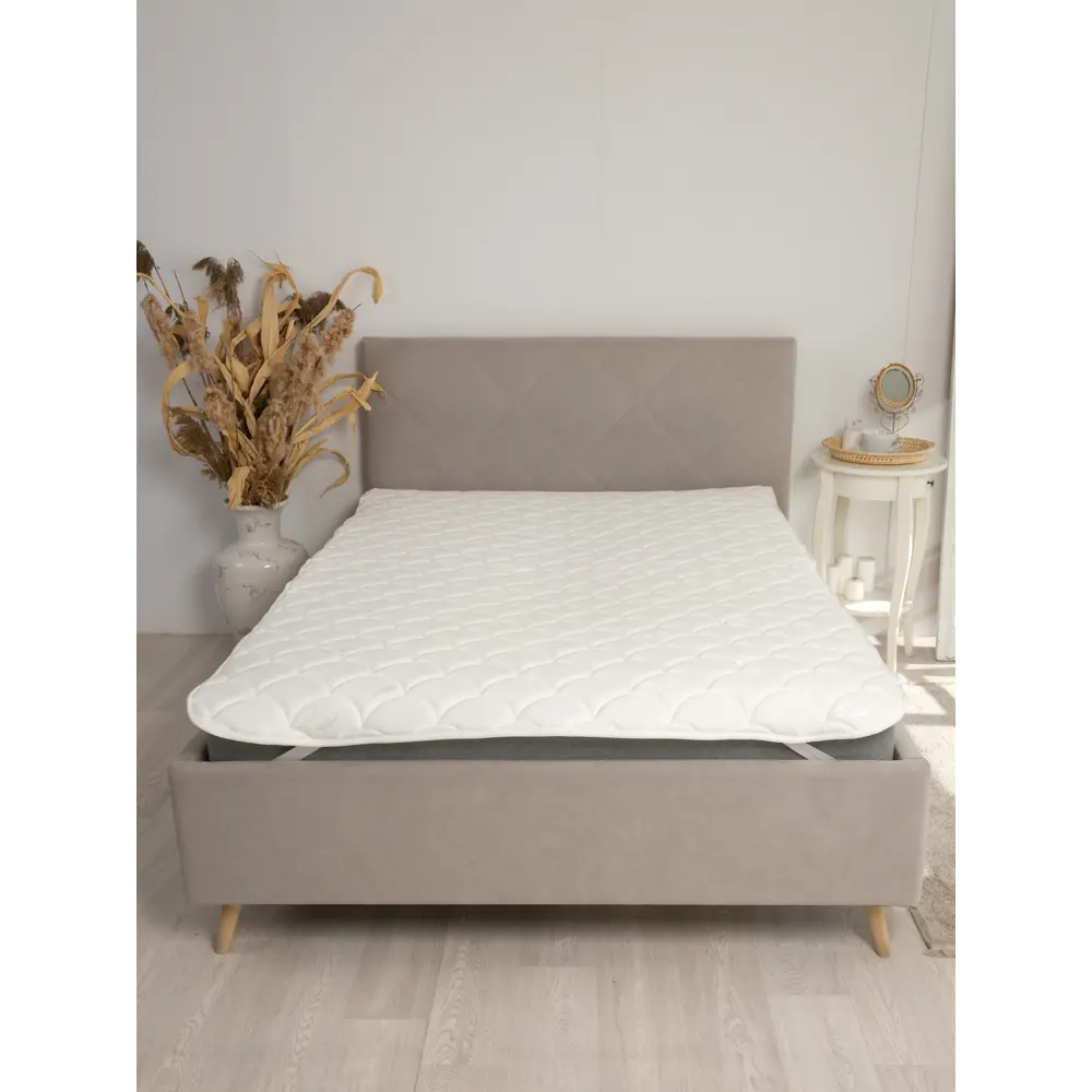 Наматрасник Топпер 160x200 см полиуретановая пена СТОЛИЦА ТЕКСТИЛЯ STLM-2031966 - Вид №5