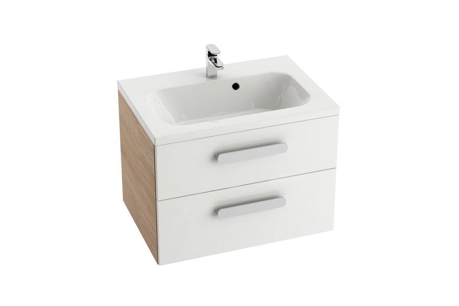 Тумба под умывальник SD 600 CHROME II белая Ravak X000000918 - Вид №1