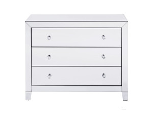 Зеркальный стеклянный комод