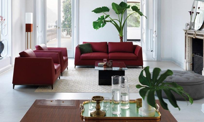 OAK 2-х местный кожаный диван Milano collection Sc5073 - Вид №2