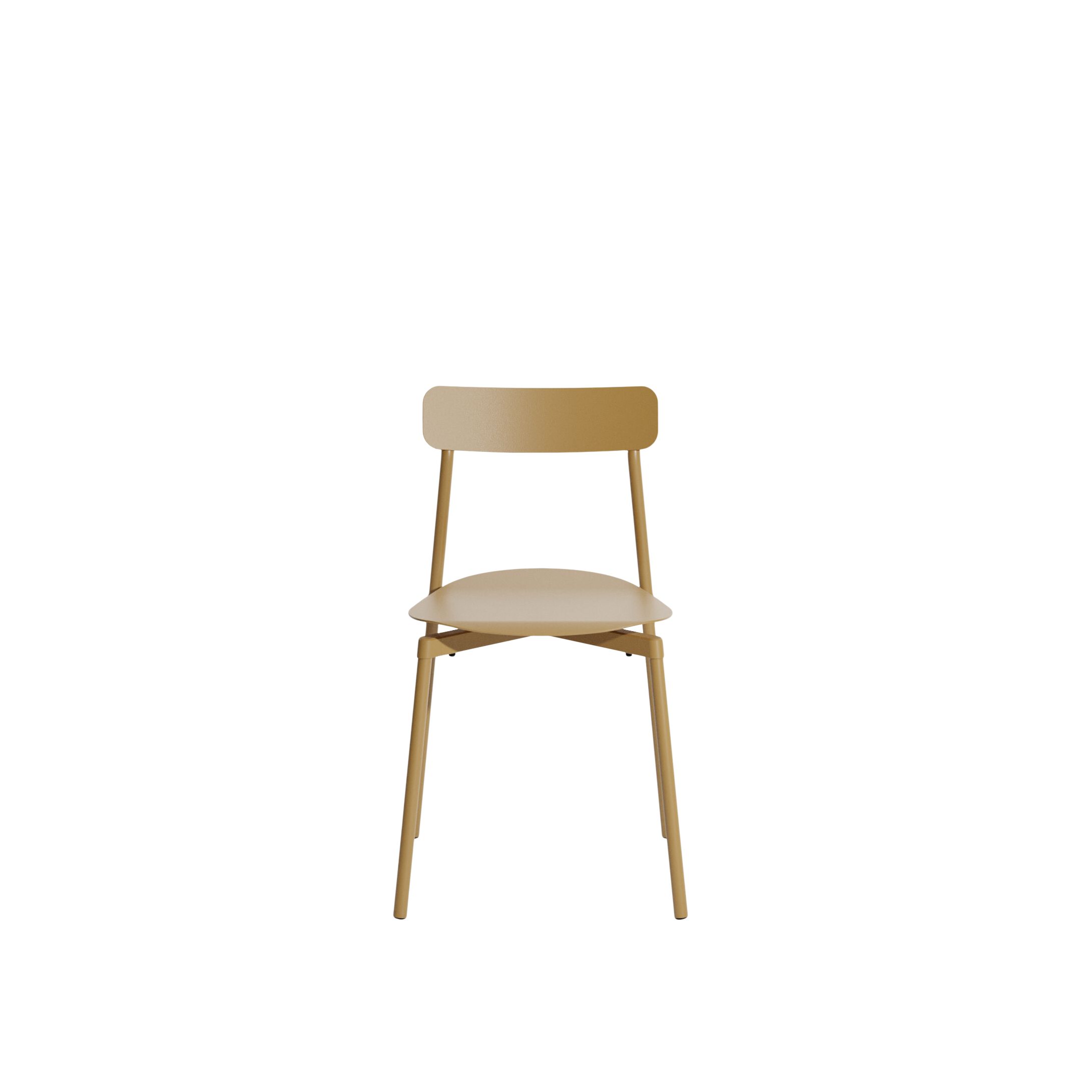 Алюминиевый штабелируемый стул с порошковым покрытием Petite Friture Fromme ARCH-00150568 - Вид №56