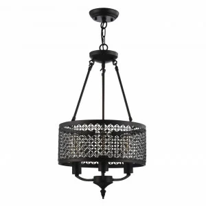 Подвесная люстра Freya Conte FR4166-PL-03C-BL FREYA CONTE 186257 Коричневый