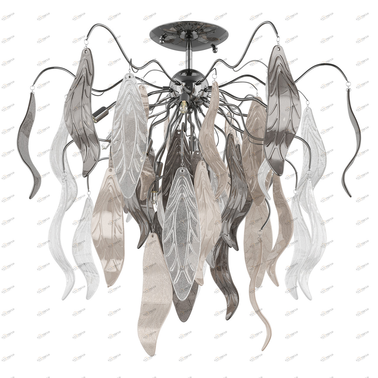 Потолочная люстра Lightstar Vetro Сolore 793125 LIGHTSTAR ДИЗАЙНЕРСКИЕ, VETRO СOLORE 058349 Хром 