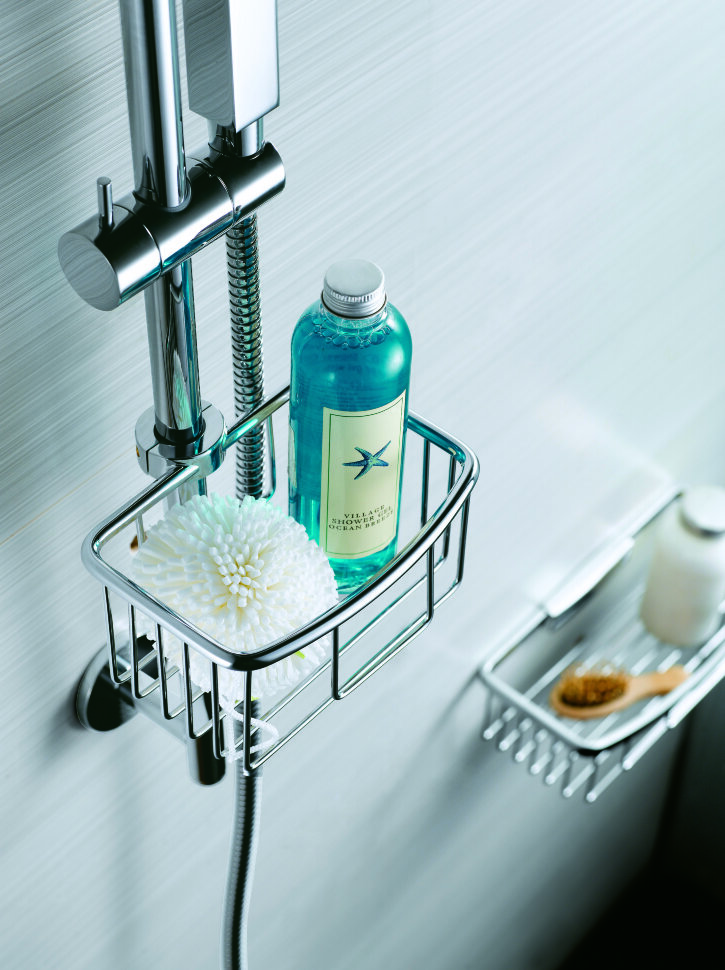 76160 Полка для душевой стойки подвесная цвет хром LANGBERGER Accessories - Вид №2