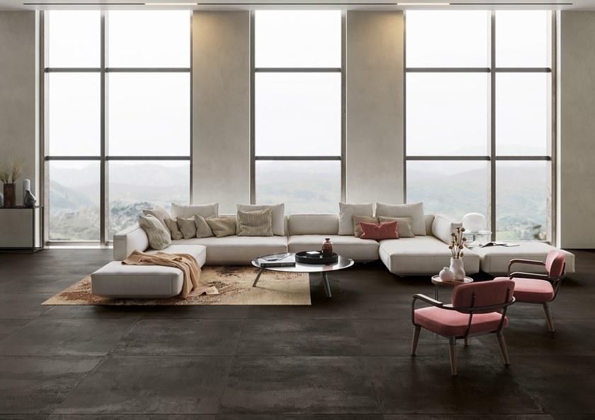 Aparici Стены / напольная плитка из керамогранита под металл Metallic sun-id-1405862 - Вид №2