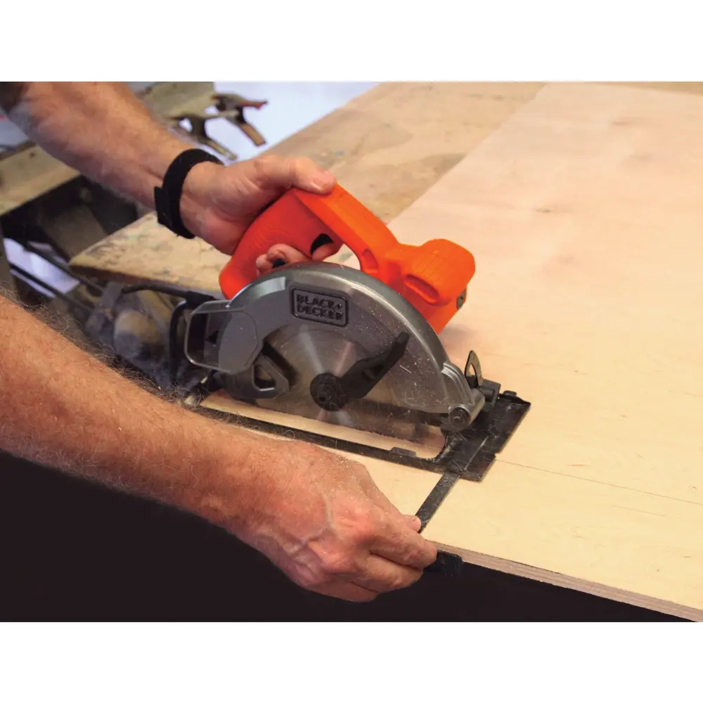 Пила циркулярная сетевая Black&Decker CS1004, 1400 Вт, 190 мм BLACK + DECKER STLM-2085822 - Вид №17