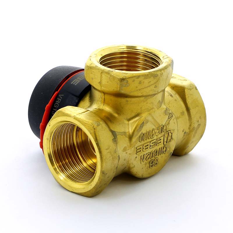 Клапан трехходовой смесительный VRG 131 резьбовой латунный ESBE 1" Kvs 6.3 10 бар 11601000 - Вид №2