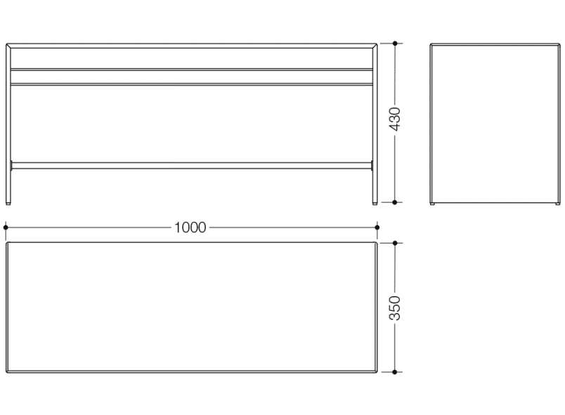 M20.05.003 Сиденье с полкой для обуви HEWI Kids - Вид №2