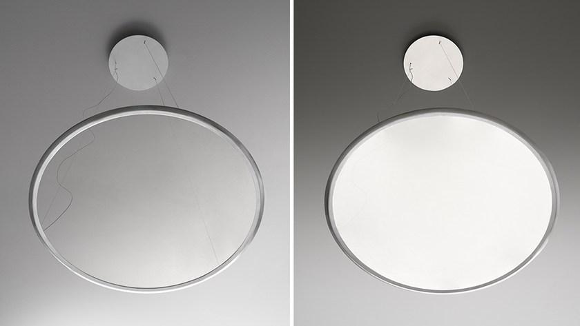 Artemide Светодиодный подвесной светильник прямого и непрямого света из алюминия Discovery 1999010a - Вид №2