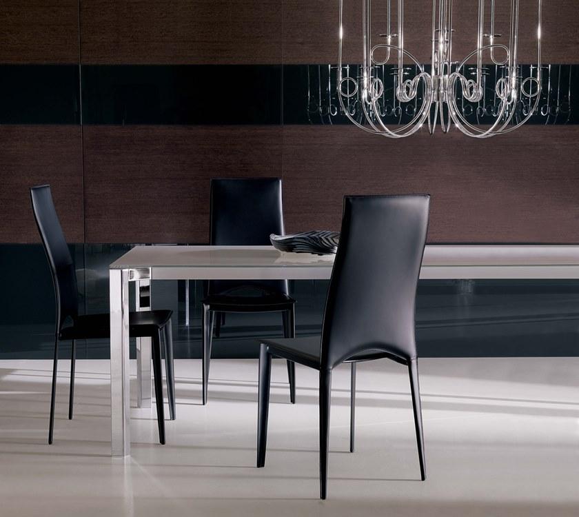 Ozzio Italia Кожаное кресло с высокой спинкой  S340  - Вид №3