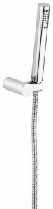 140CR Ручной душ 140: лейка, шланг, крепеж, цвет хром
