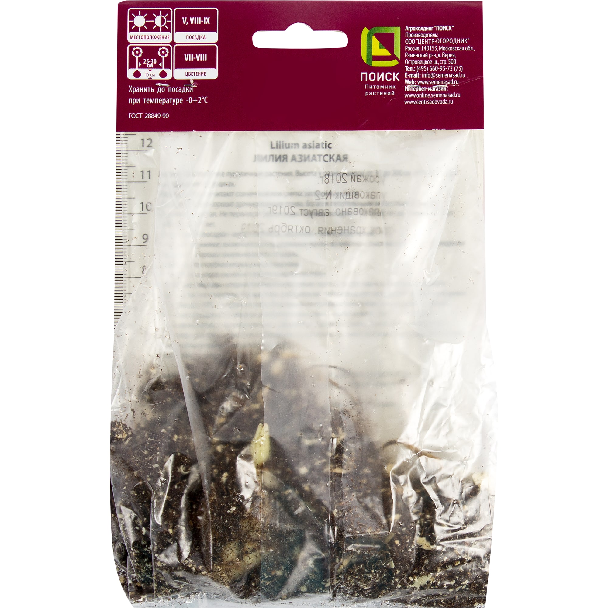82319574 Лилия азиатская «Матрикс», размер луковицы 14/16 Santreyd  - Вид №1