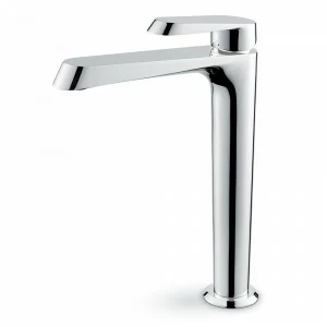 Смеситель однорычажный, высокая версия для верхней раковины, без сливного гарнитура. NIO NEWFORM Италия