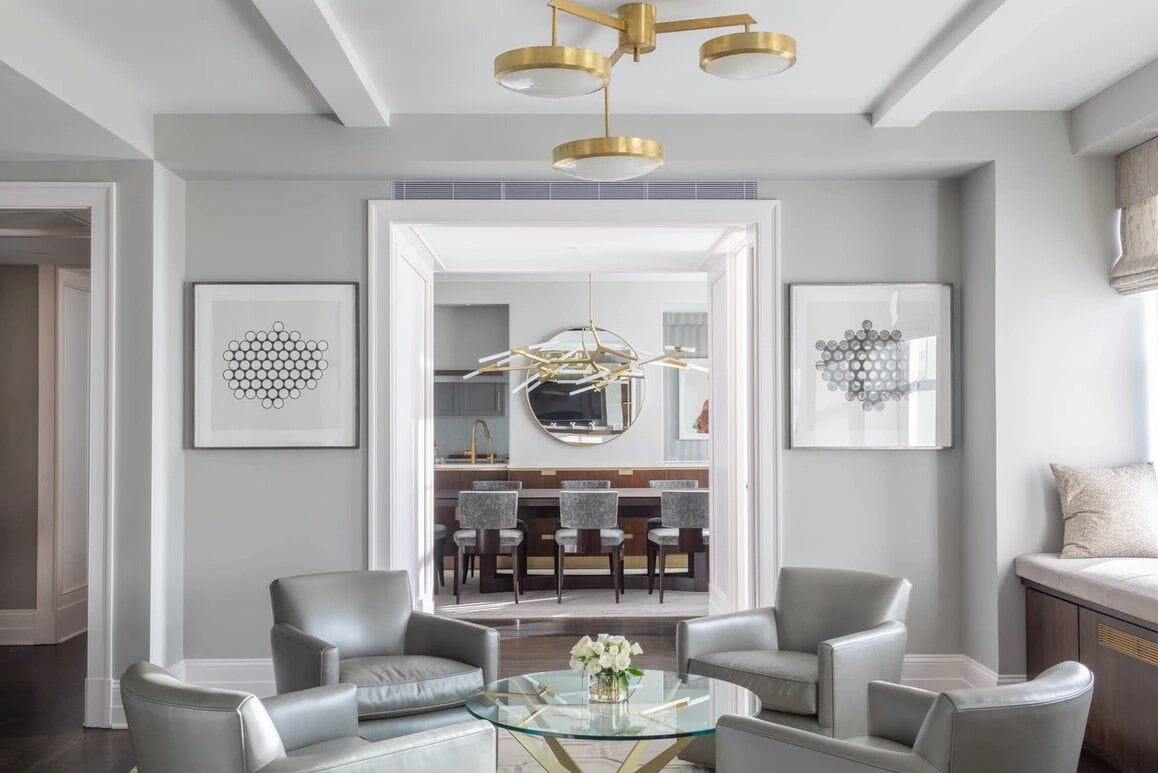 Латунный потолочный светильник GASPARE ASARO TRE ARCH-00085389 - Вид №8