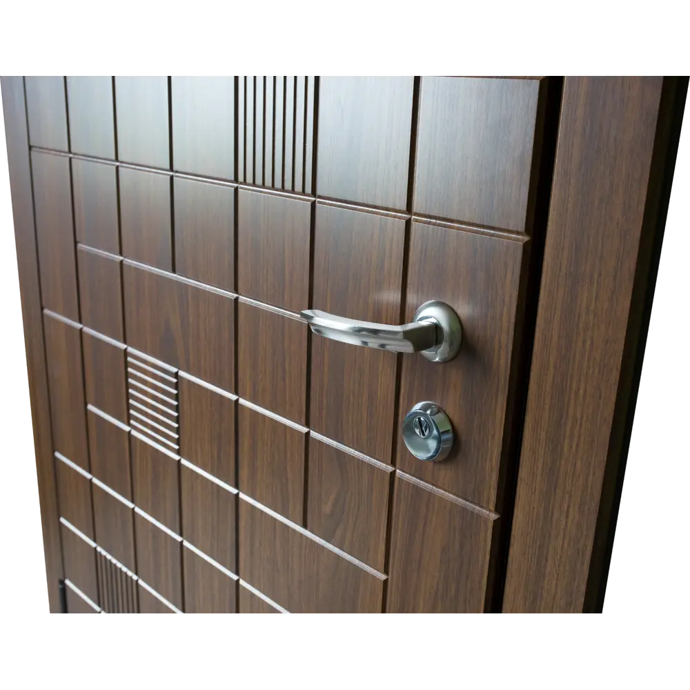 Дверь входная металлическая Модерн, 960 мм, левая, цвет орех BELWOODDOORS STLM-2166621 - Вид №4