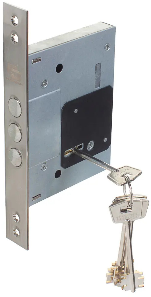 PALLADIUM Врезной замок с сувальдным механизмом для входных дверей 17167608