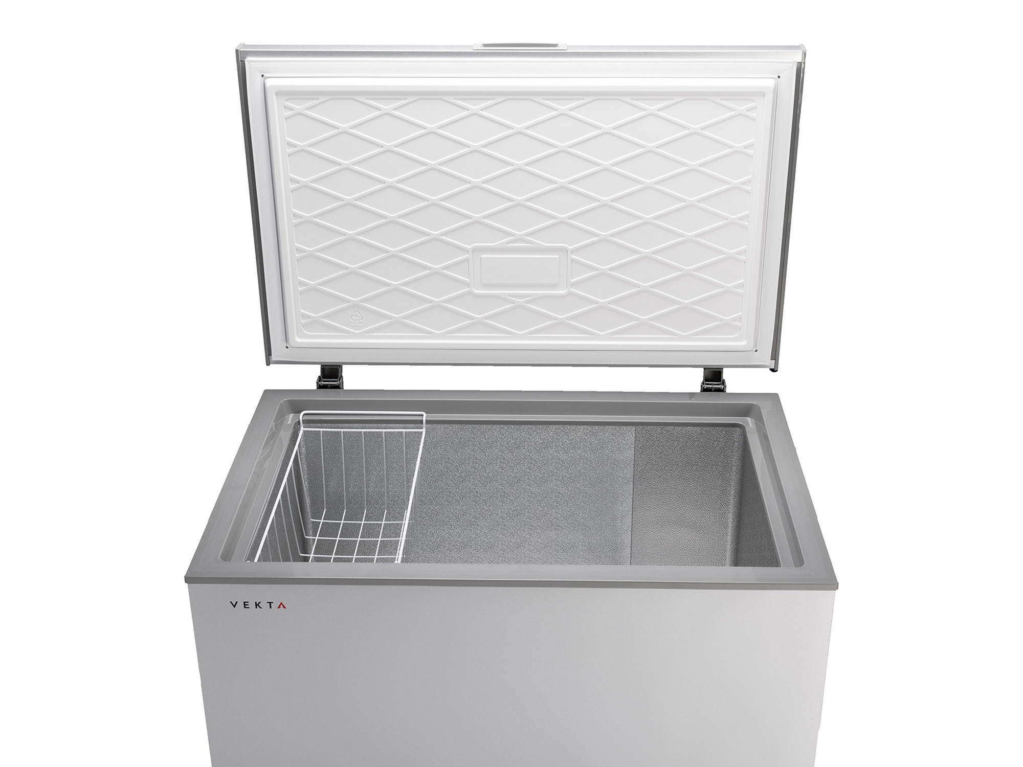 9163255 Морозильный ларь VEKTA FR-270S02 серебристый STDN-0141338 - Вид №3
