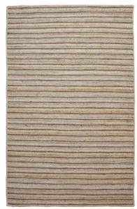 Gancedo Прямоугольный коврик из полосатого джута Naturales