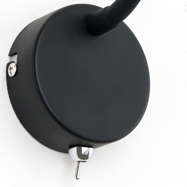 Orion WA 2-1343 KURT черный настенный светильник для чтения 114807 - Вид №2