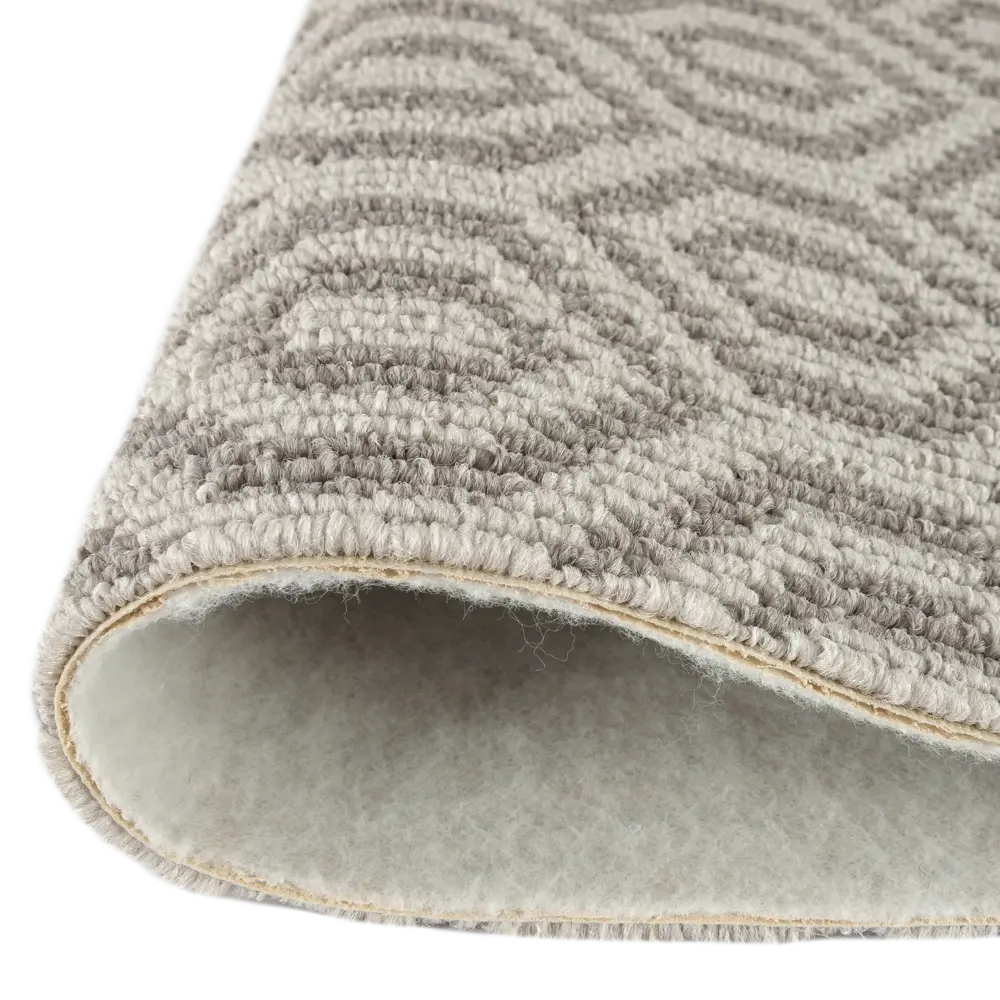 ЗАРТЕКС Андрия - серый ковролин с текстурой скролл для уютного интерьера 82163719 STLM-0020815 - Вид №2